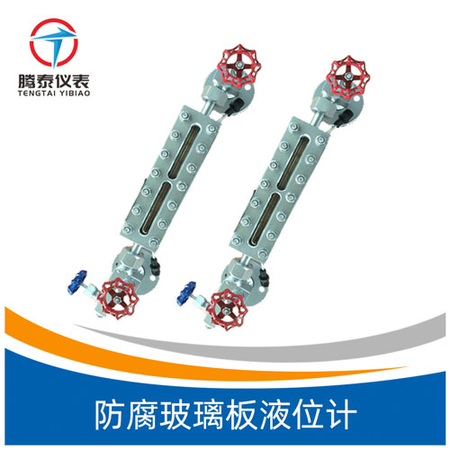 <b>防腐玻璃板液位計</b> <b>防腐玻璃板液位計</b>